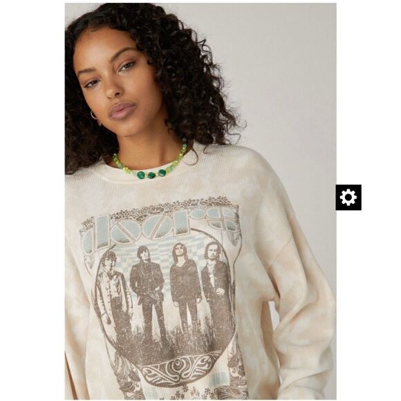 DAYDREAMER The Doors 1968 Cropped Thermal Size L NWOT - Picture 3 of 13